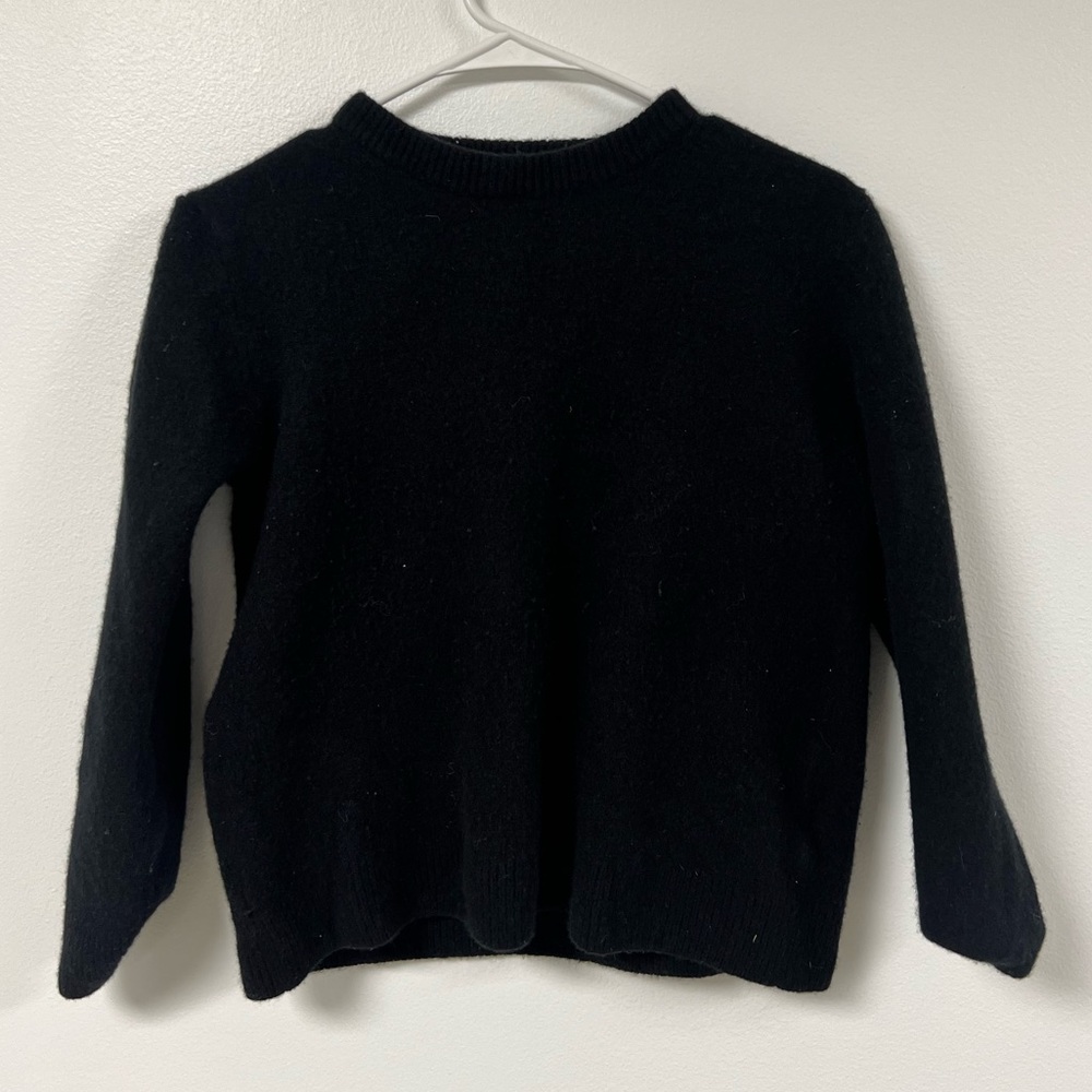 Black Zara Wool Pullover Sweater!